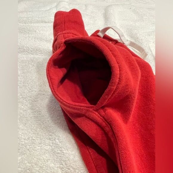 Medium 10/12 Urban Pipeline red fleece 2-pocket pull on athletic pants bottoms - Picture 11 of 12